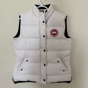 Canada Goose White Vest